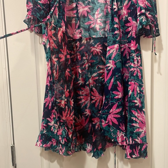 The kooples Hawaiian printed dress size S - Picture 6 of 13
